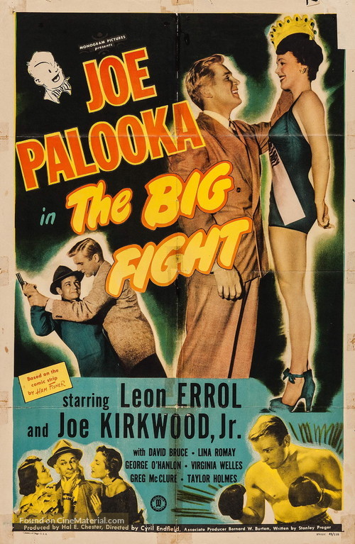 Joe Palooka in the Big Fight - Movie Poster