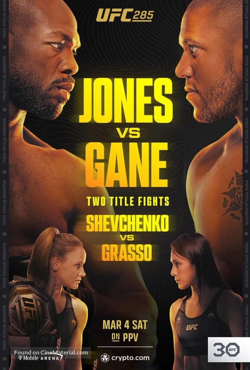 UFC 285: Jones vs. Gane - Movie Poster