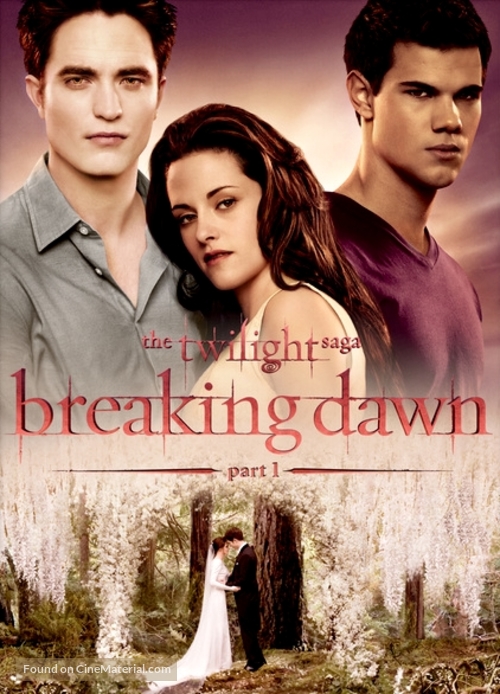 The Twilight Saga: Breaking Dawn - Part 1 - DVD movie cover