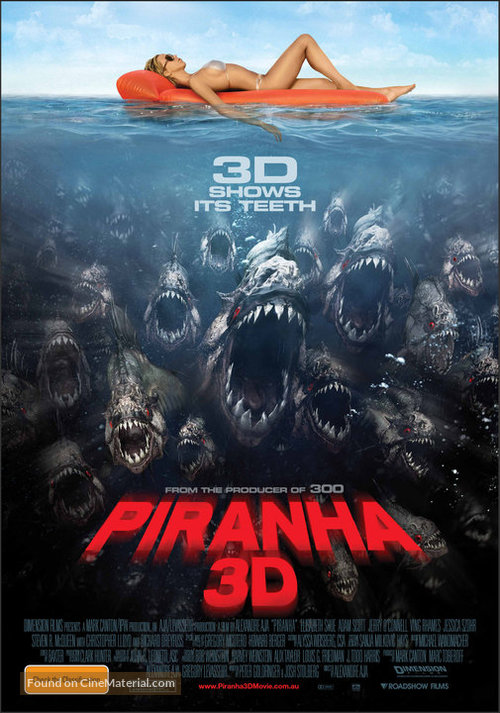 Piranha - Australian Movie Poster