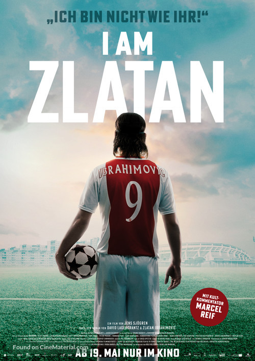 I Am Zlatan - German Movie Poster