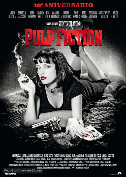 Pulp Fiction - Spanish Movie Poster