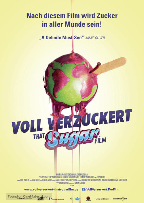 That Sugar Film - German Movie Poster