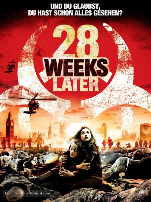 28 Weeks Later - German Movie Cover