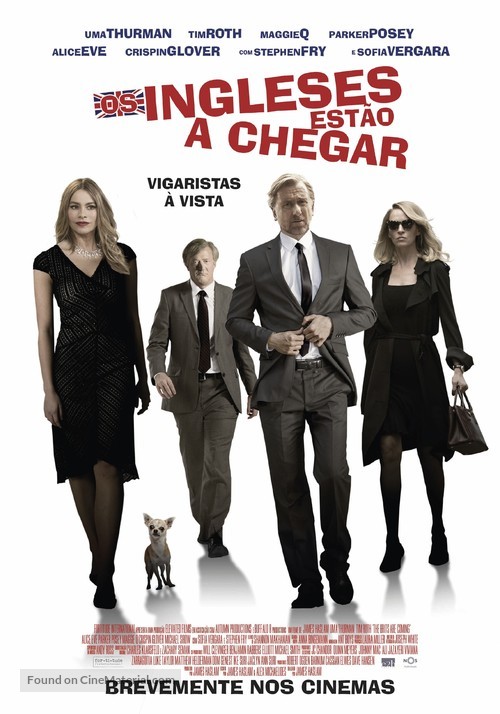 The Con Is On - Portuguese Movie Poster