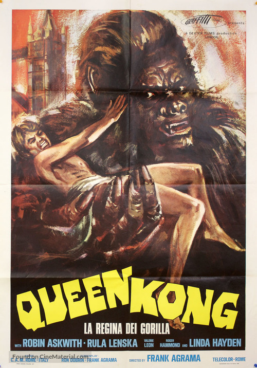 Queen Kong - Italian Movie Poster