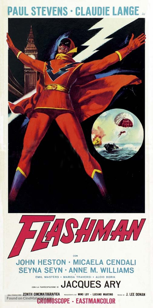 Flashman - Italian Movie Poster