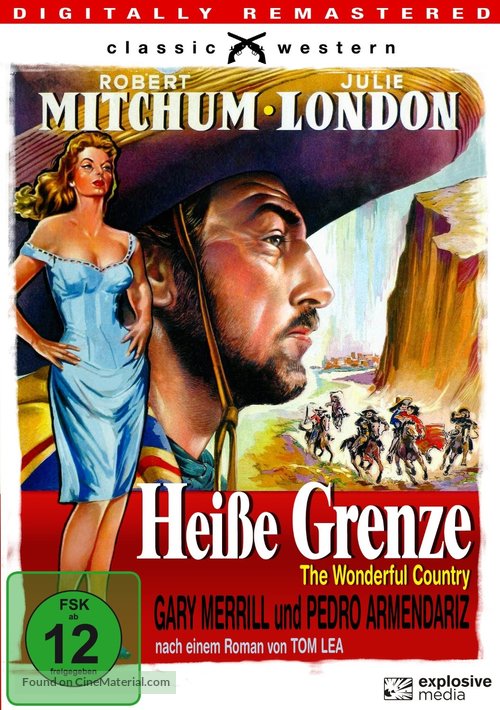 The Wonderful Country - German DVD movie cover