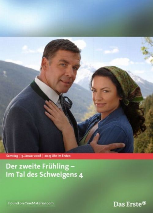 &quot;Im Tal des Schweigens&quot; Der zweite Fr&uuml;hling - German Movie Poster