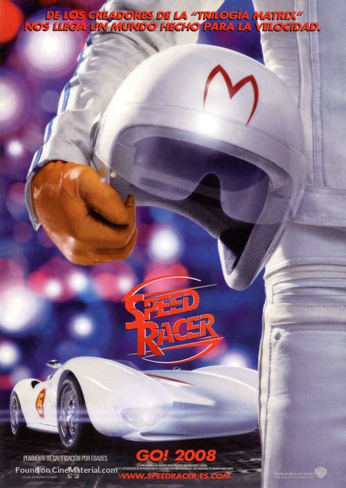 Speed Racer - Spanish Movie Poster