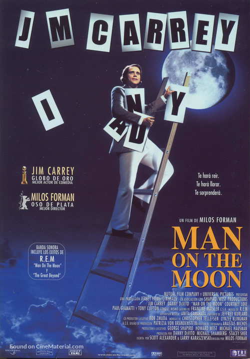 Man on the Moon - Spanish Movie Poster