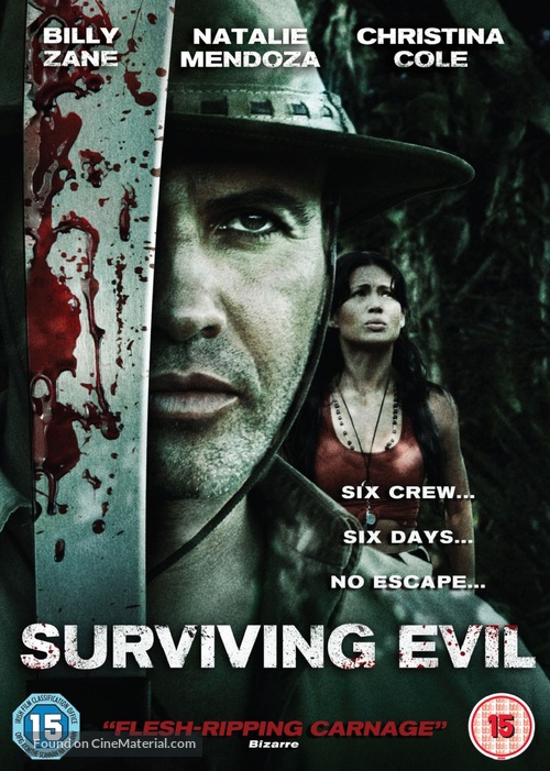 Surviving Evil - British DVD movie cover