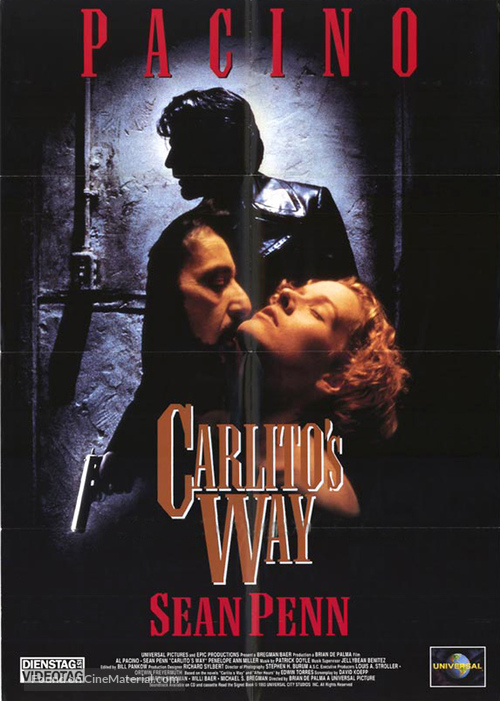 Carlito&#039;s Way - German Movie Cover