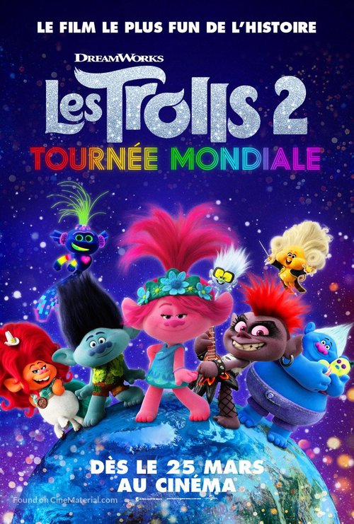 Trolls World Tour - Belgian Movie Poster