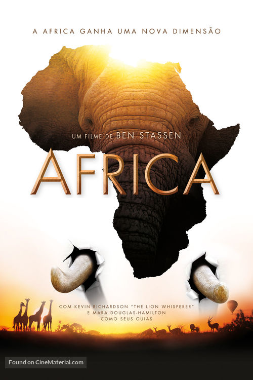 African Safari - Brazilian DVD movie cover