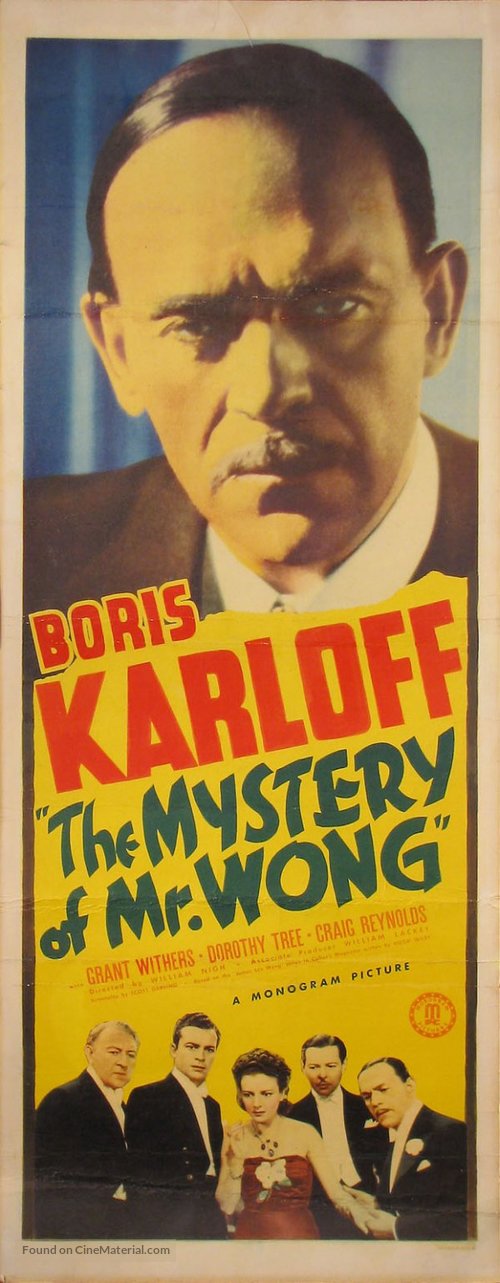 The Mystery of Mr. Wong - Movie Poster