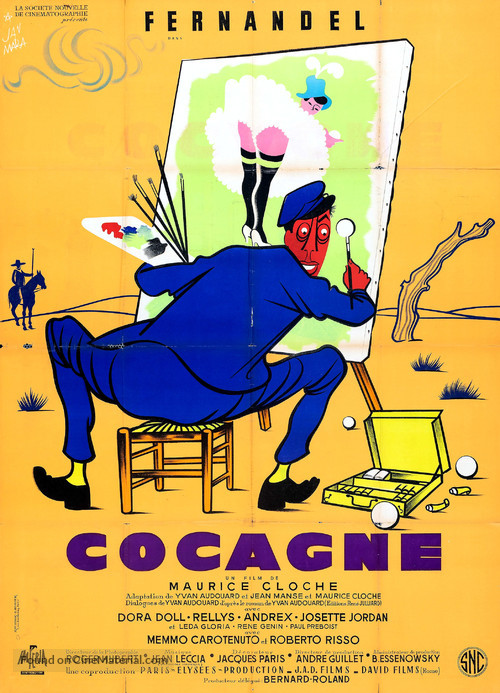 Cocagne - French Movie Poster