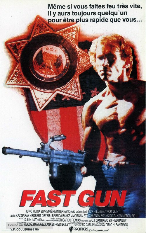 Fast Gun - French VHS movie cover