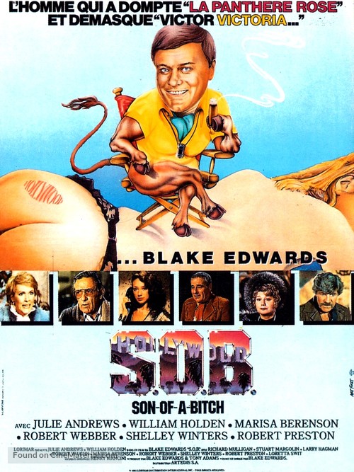 S.O.B. - French Movie Poster