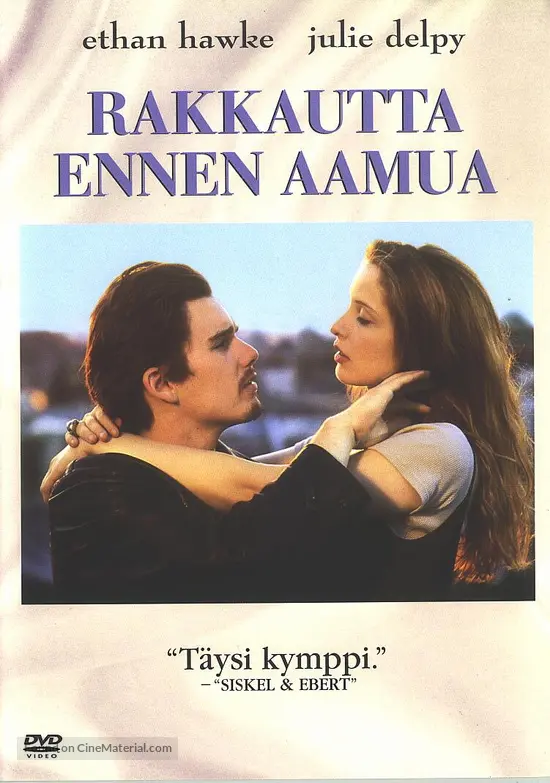 Before Sunrise - Finnish Movie Cover