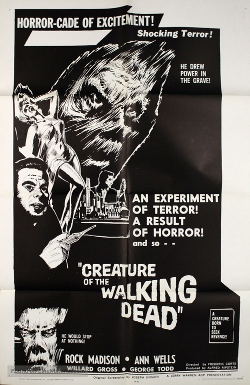 Creature of the Walking Dead - Movie Poster