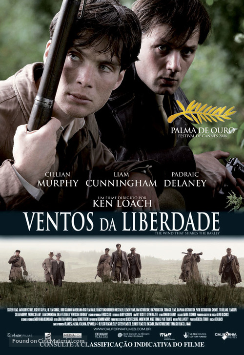 The Wind That Shakes the Barley - Brazilian Movie Poster