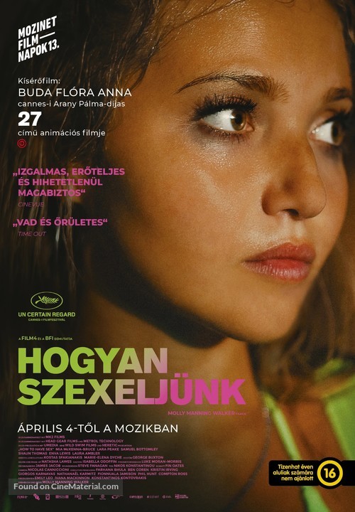 How to Have Sex - Hungarian Movie Poster