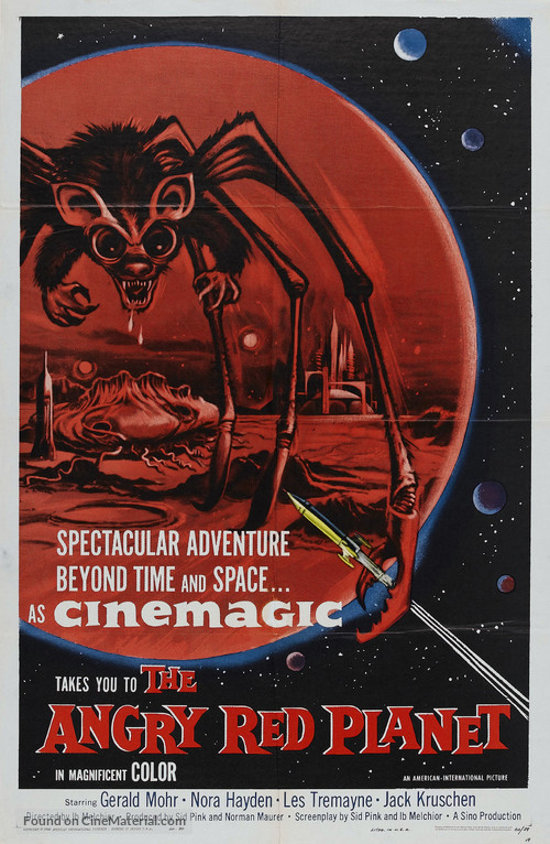 The Angry Red Planet - Movie Poster