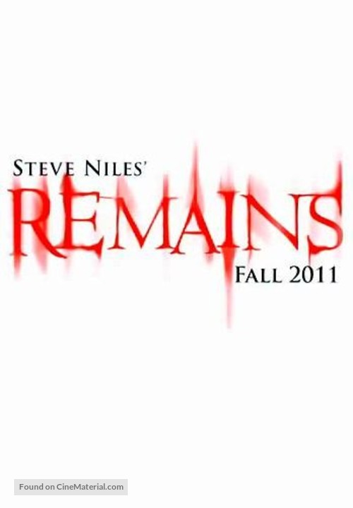 Steve Niles&#039; Remains - Logo