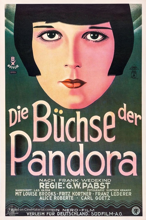 Die B&uuml;chse der Pandora - German Re-release movie poster