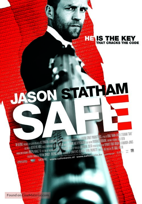 Safe - Dutch Movie Poster