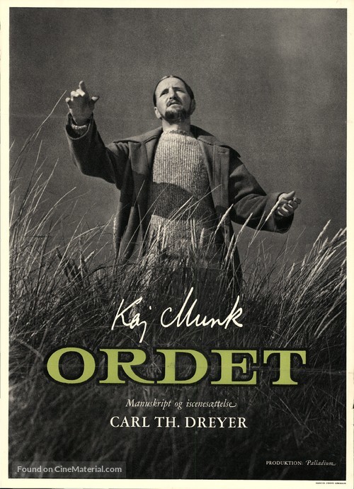 Ordet - Danish Movie Poster