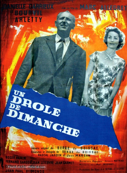 Un dr&ocirc;le de dimanche - French Movie Poster