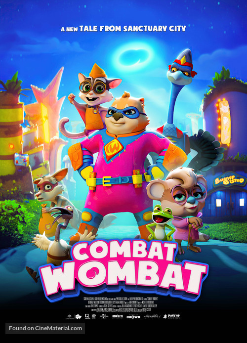 Combat Wombat - Australian Movie Poster