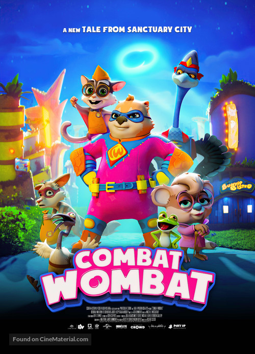 Combat Wombat - Australian Movie Poster