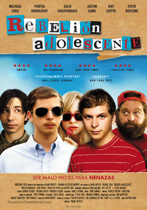 Youth in Revolt - Spanish Movie Poster
