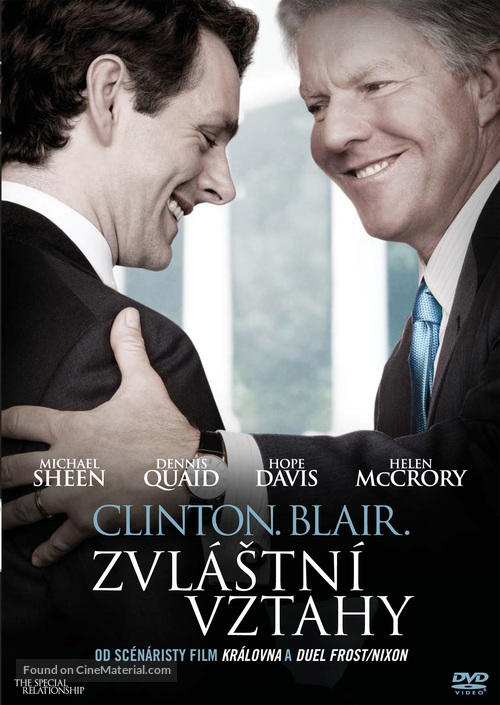 The Special Relationship - Czech DVD movie cover