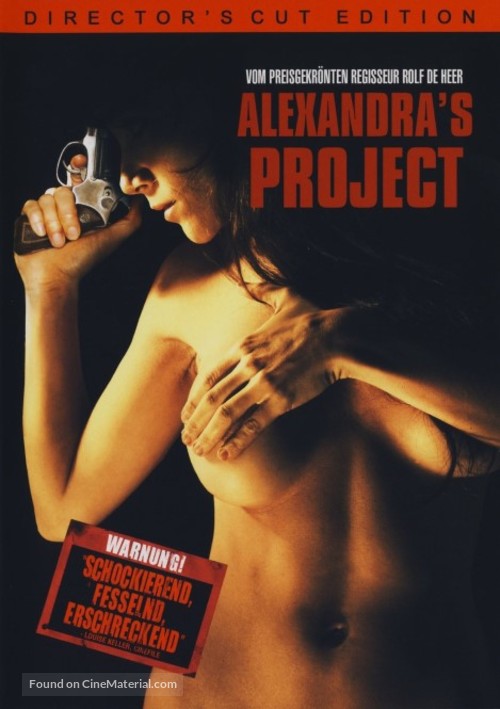 Alexandra&#039;s Project - German Movie Cover