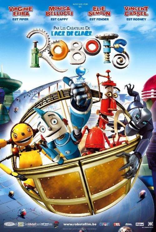 Robots - Belgian Movie Poster