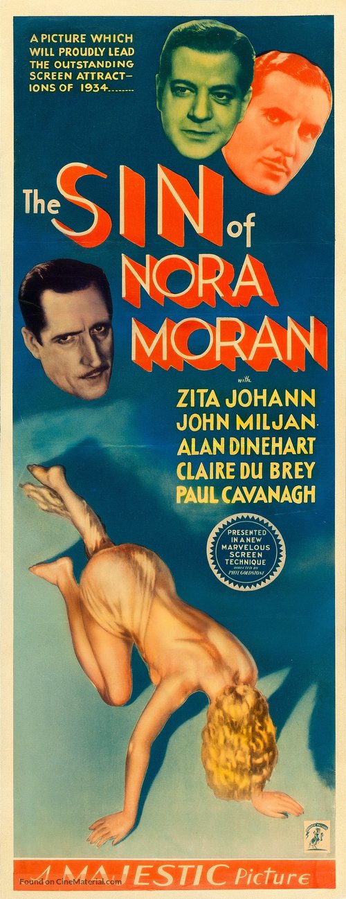 The Sin of Nora Moran - Movie Poster