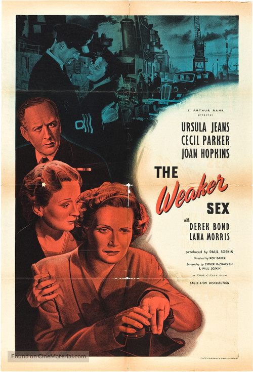 The Weaker Sex - British Movie Poster