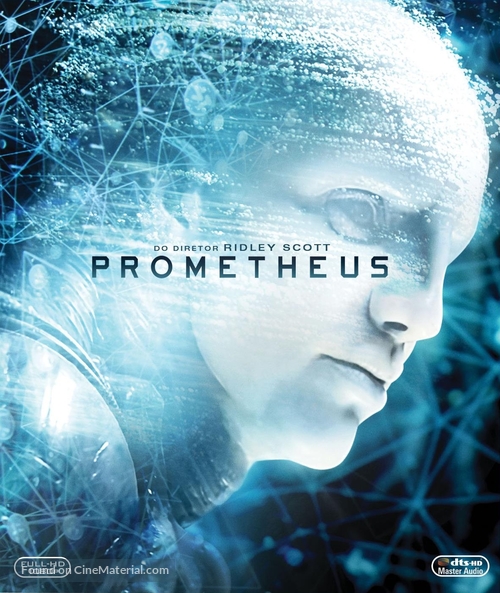 Prometheus - Brazilian Blu-Ray movie cover