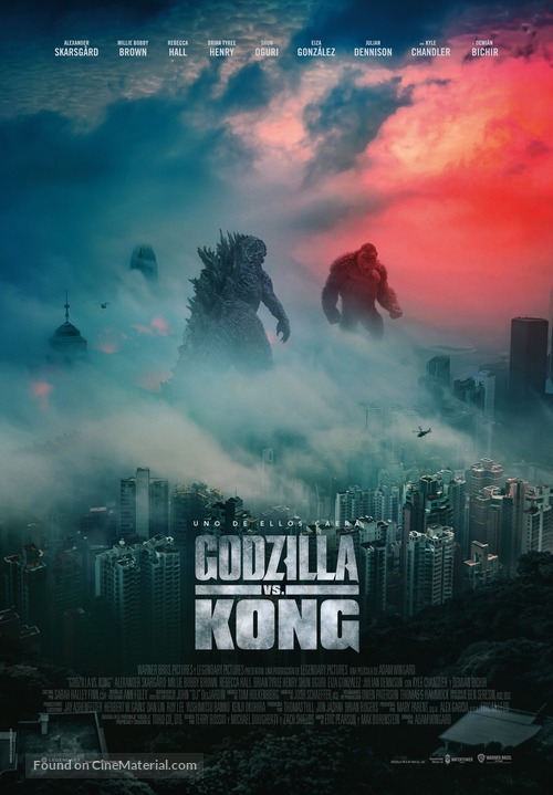 Godzilla vs. Kong - Spanish Movie Poster