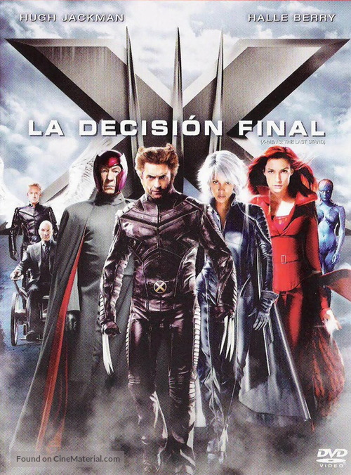 X-Men: The Last Stand - Spanish Movie Cover