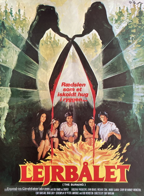 The Burning - Danish Movie Poster