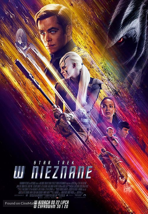 Star Trek Beyond - Polish Movie Poster