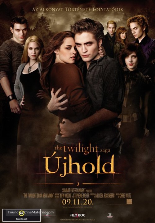 The Twilight Saga: New Moon - Hungarian Movie Poster