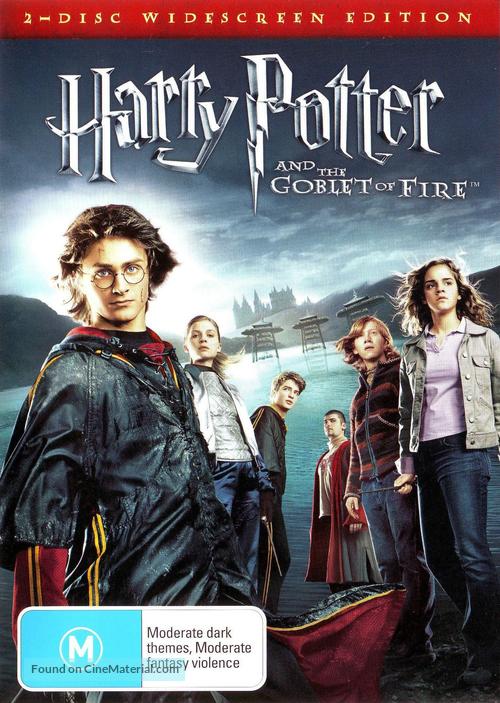Harry Potter and the Goblet of Fire - Australian Movie Cover