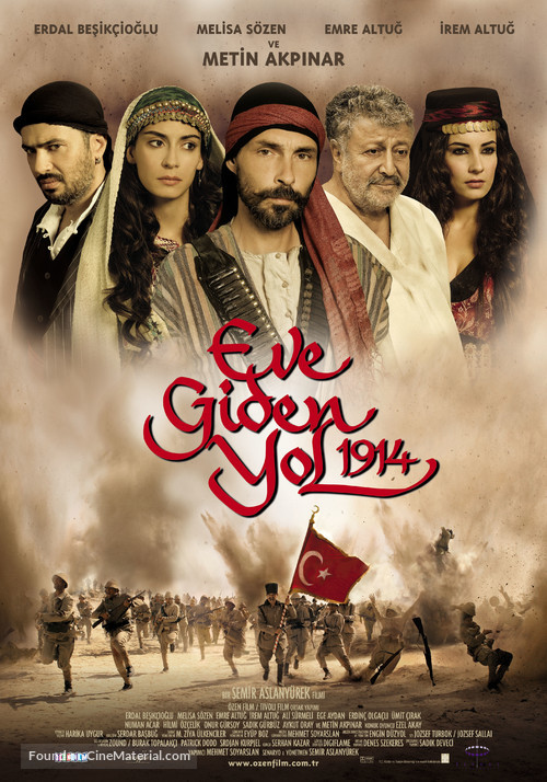 Eve giden yol 1914 - Turkish Movie Poster