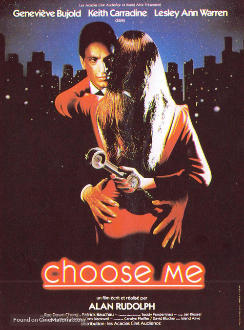 Choose Me - French Movie Poster